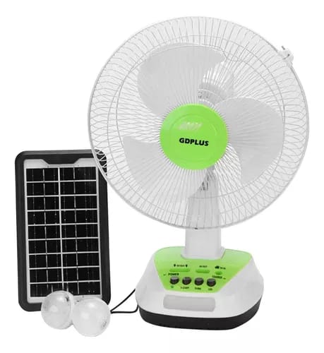 VENTILADOR SOLAR MULTIFUNCIONAL