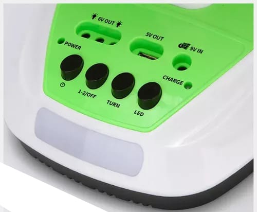 VENTILADOR SOLAR MULTIFUNCIONAL